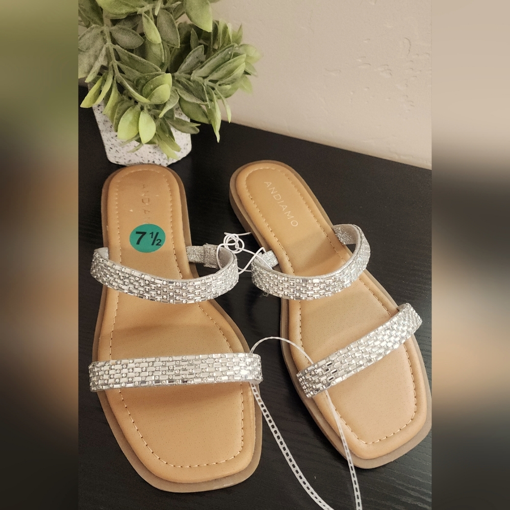 Silver Women's Sandals